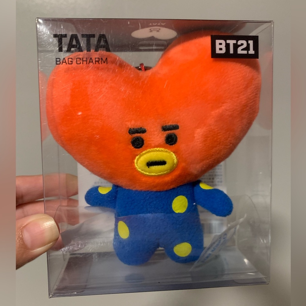 BT21 Tata Plush Charm BTS V
